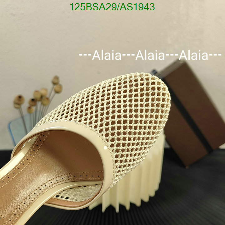 ALAIA-Women Shoes Code: AS1943 $: 125USD