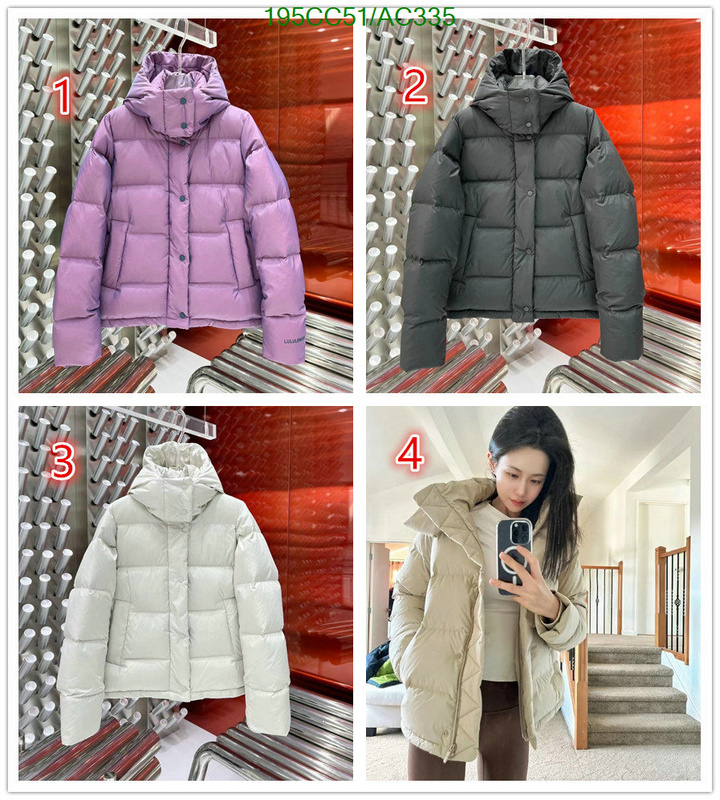 Lululemon-Down jacket Women Code: AC335 $: 195USD