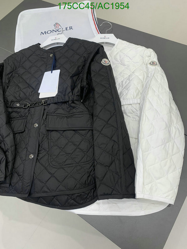 Moncler-Down jacket Women Code: AC1954 $: 175USD