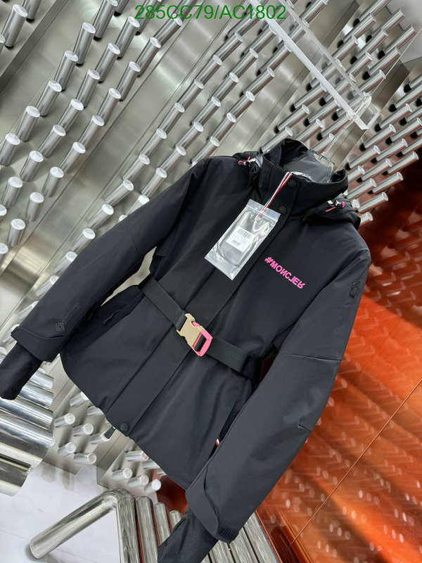 Moncler-Down jacket Women Code: AC1802 $: 285USD