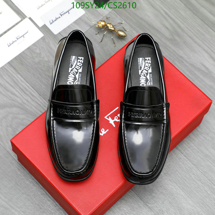 Ferragamo-Men shoes Code: CS2610 $: 109USD