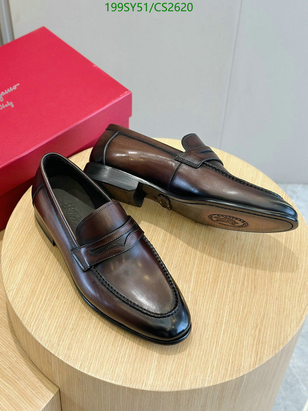 Ferragamo-Men shoes Code: CS2620 $: 199USD