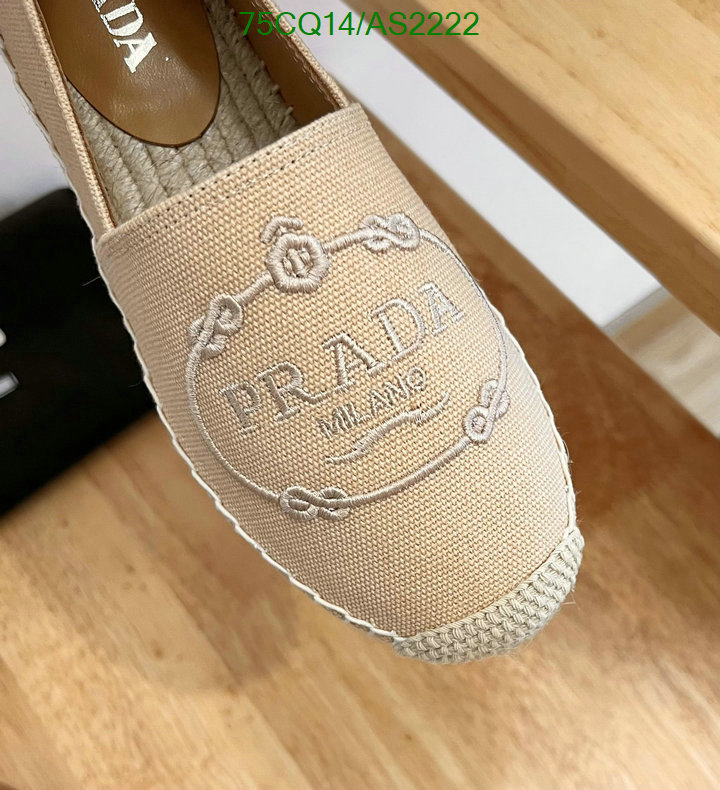 Prada-Women Shoes Code: AS2222 $: 75USD