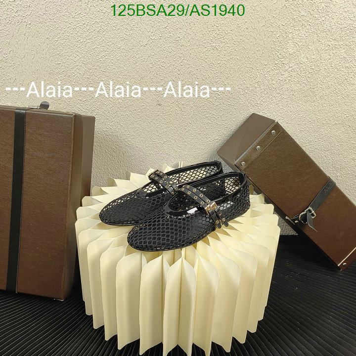 ALAIA-Women Shoes Code: AS1940 $: 125USD