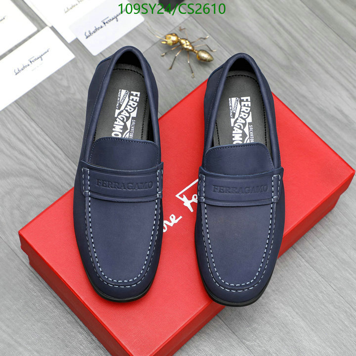 Ferragamo-Men shoes Code: CS2610 $: 109USD