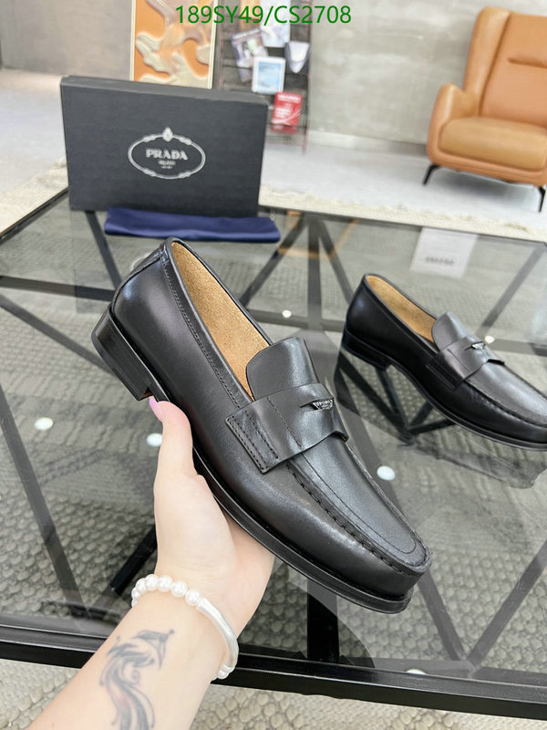 Prada-Men shoes Code: CS2708 $: 189USD