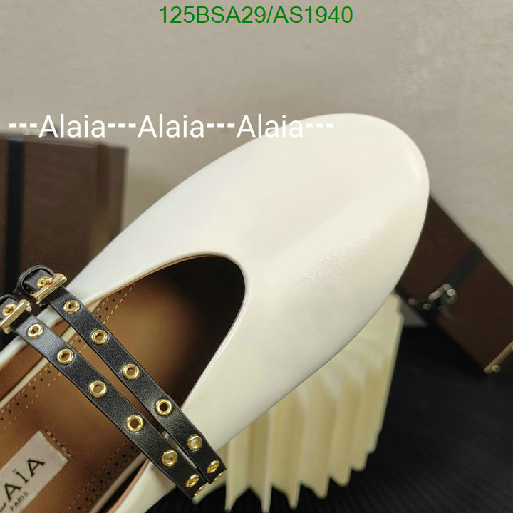 ALAIA-Women Shoes Code: AS1940 $: 125USD