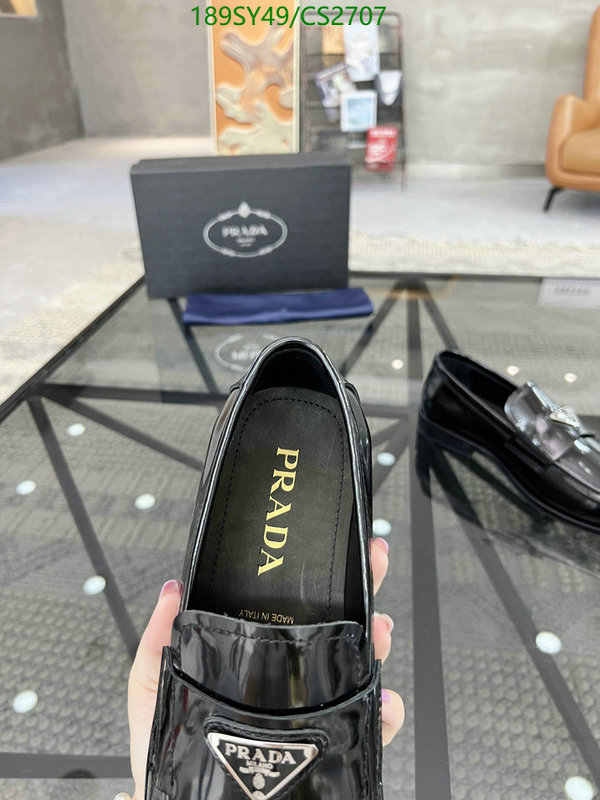 Prada-Men shoes Code: CS2707 $: 189USD