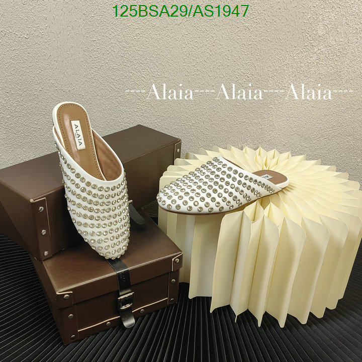 ALAIA-Women Shoes Code: AS1947 $: 125USD