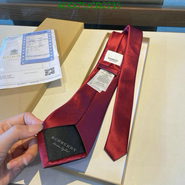 Burberry-Ties Code: CD2735 $: 42USD