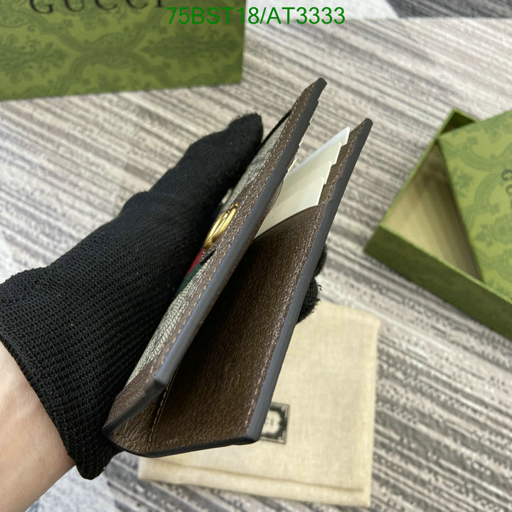 Gucci-Wallet Mirror Quality Code: AT3333 $: 75USD