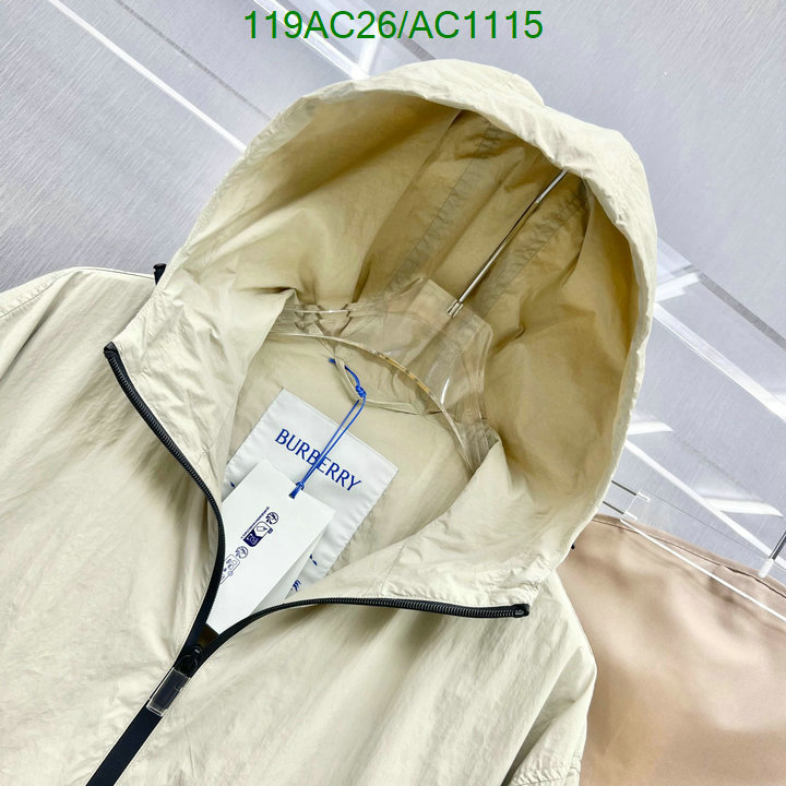 Burberry-Down jacket Women Code: AC1115 $: 119USD