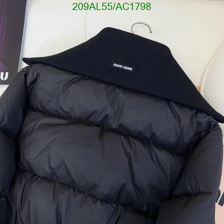 Miu Miu-Down jacket Women Code: AC1798 $: 209USD