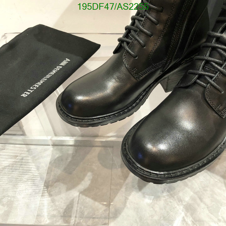 Ann Demeulemeester-Women Shoes Code: AS2255 $: 195USD