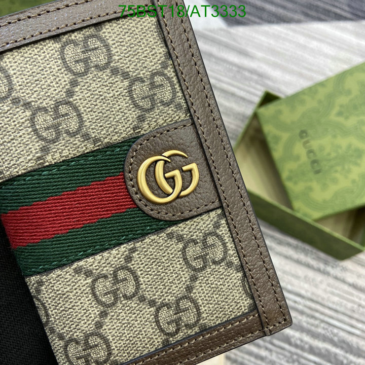 Gucci-Wallet Mirror Quality Code: AT3333 $: 75USD