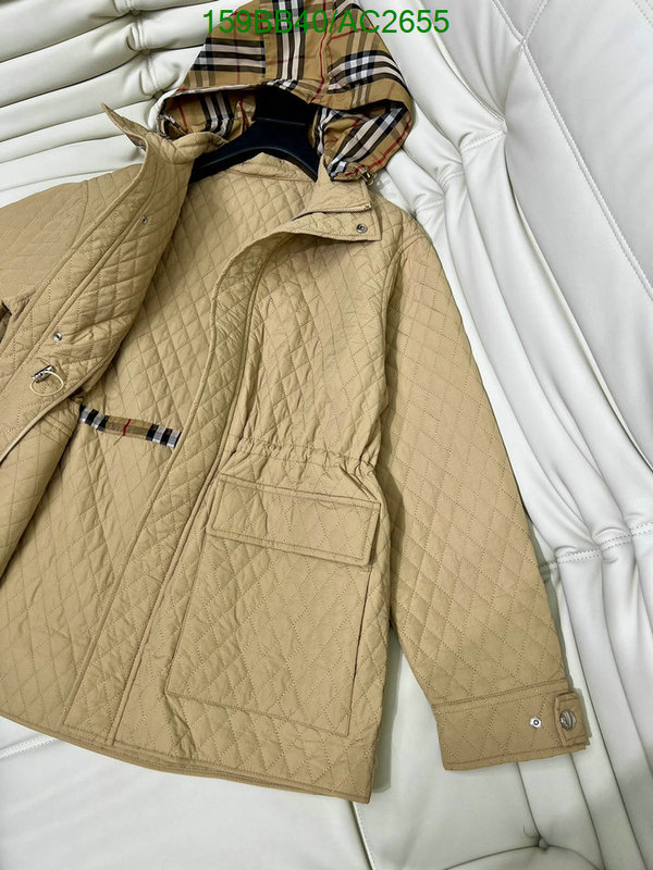 Burberry-Clothing Code: AC2655 $: 159USD