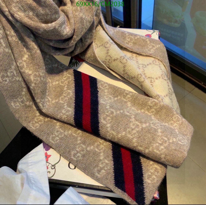 Gucci-Scarf Code: CM2038 $: 69USD