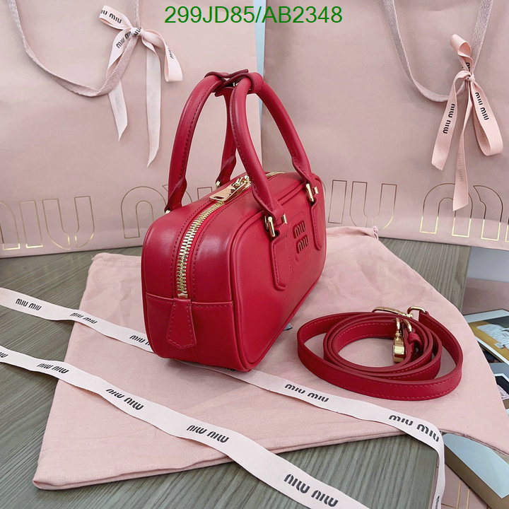 Miu Miu-Bag-Mirror Quality Code: AB2348 $: 299USD