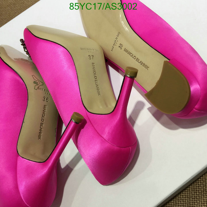 Manolo Blahnik-Women Shoes Code: AS3002 $: 85USD