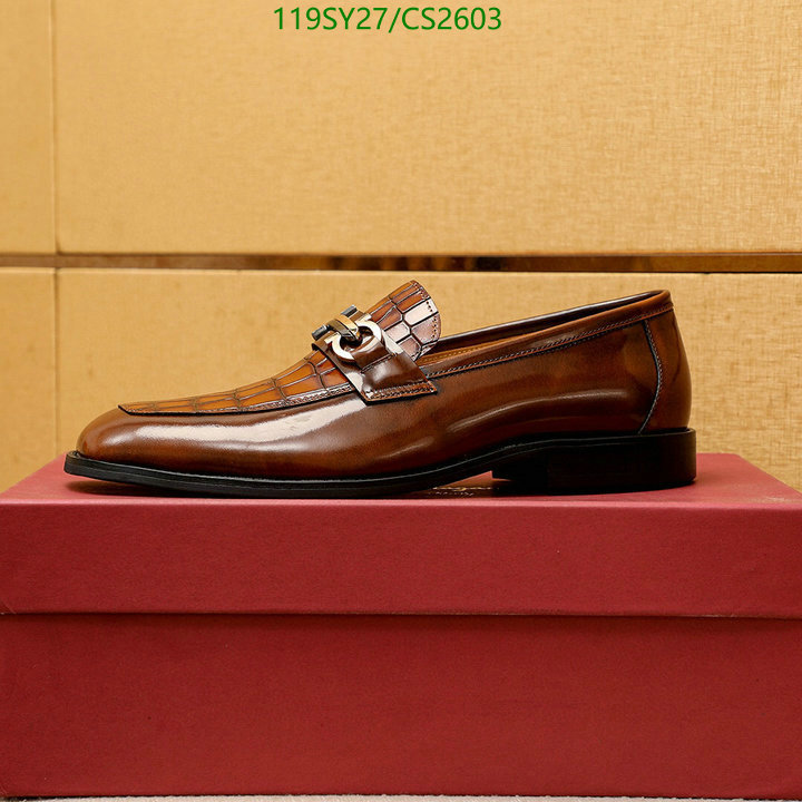 Ferragamo-Men shoes Code: CS2603 $: 119USD