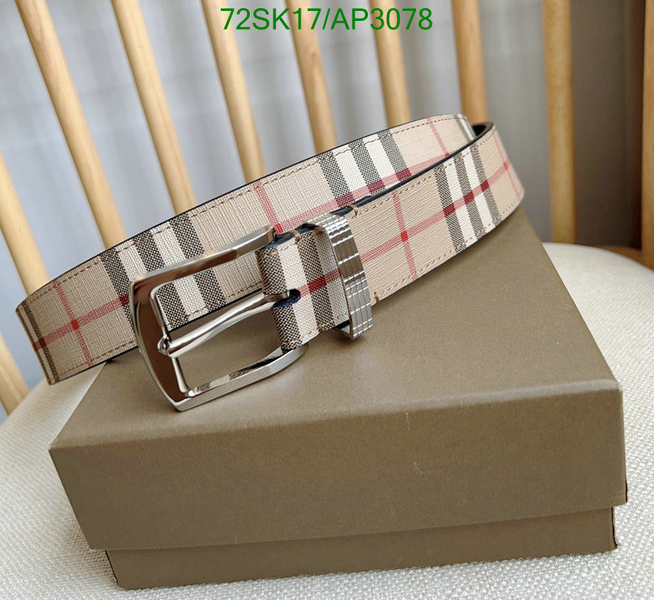 Burberry-Belts Code: AP3078 $: 72USD