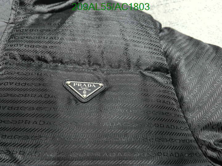 Prada-Down jacket Men Code: AC1803 $: 209USD