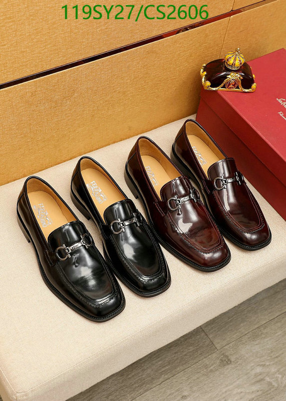 Ferragamo-Men shoes Code: CS2606 $: 119USD