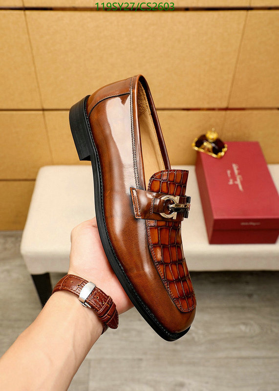 Ferragamo-Men shoes Code: CS2603 $: 119USD