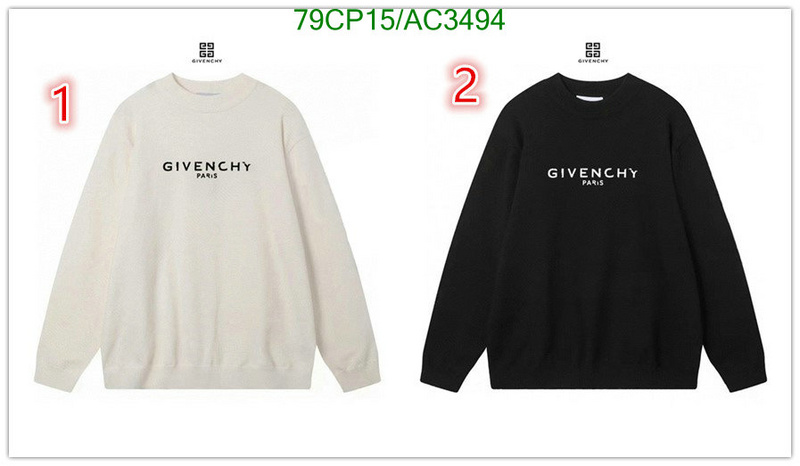 Givenchy-Clothing Code: AC3494 $: 79USD