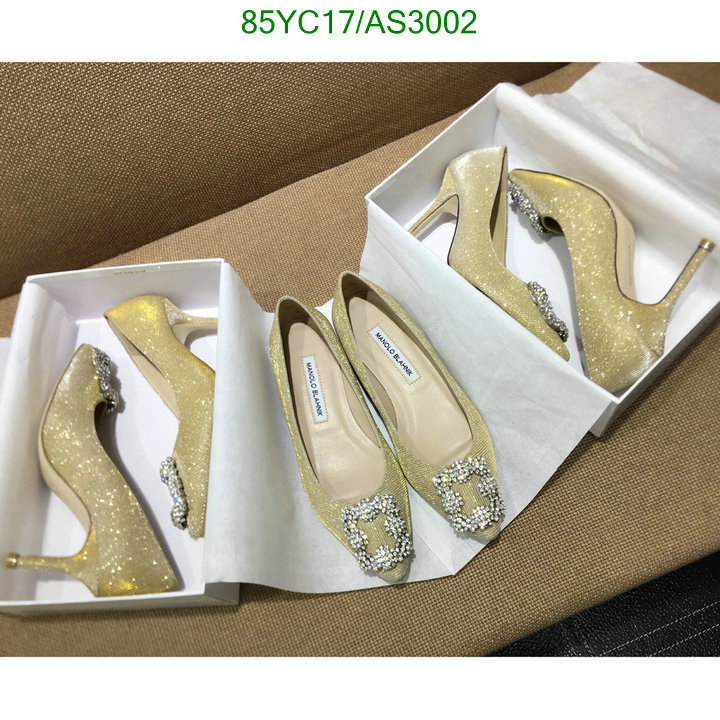 Manolo Blahnik-Women Shoes Code: AS3002 $: 85USD