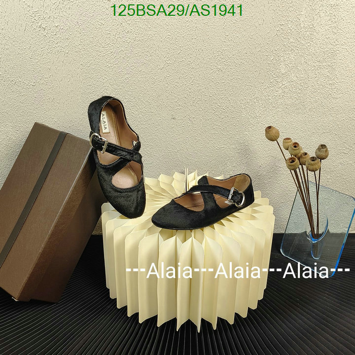 ALAIA-Women Shoes Code: AS1941 $: 125USD