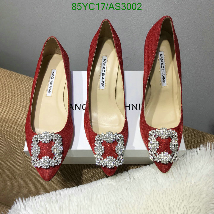 Manolo Blahnik-Women Shoes Code: AS3002 $: 85USD