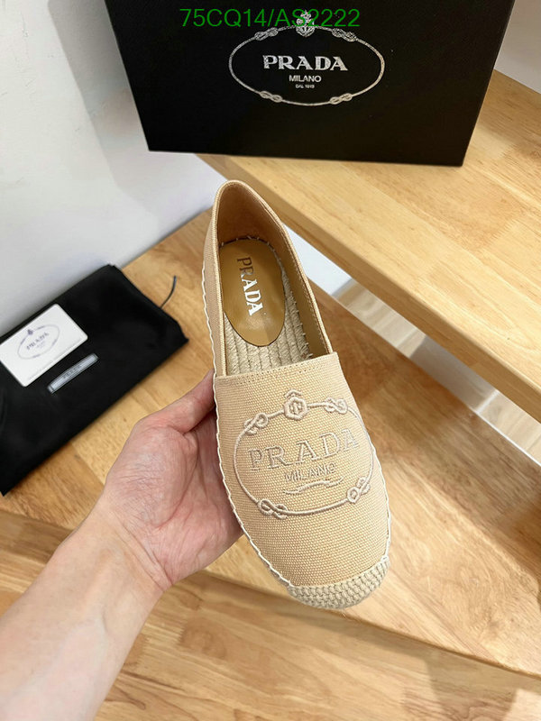 Prada-Women Shoes Code: AS2222 $: 75USD