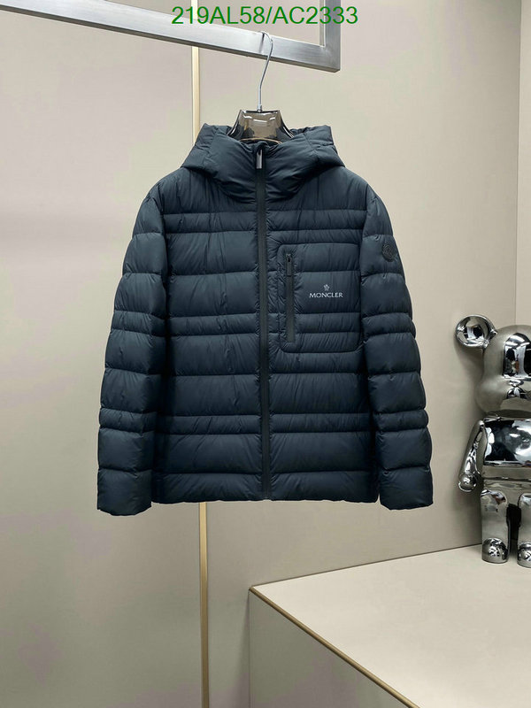 Moncler-Down jacket Men Code: AC2333 $: 219USD