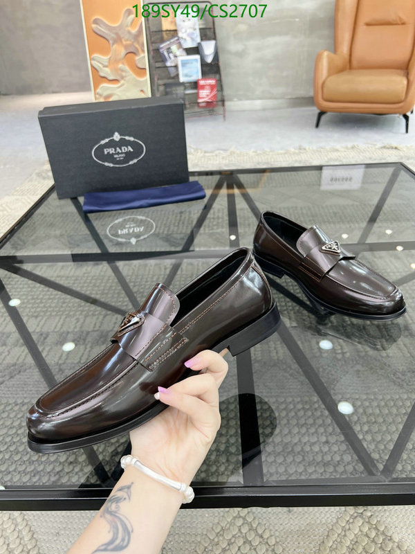 Prada-Men shoes Code: CS2707 $: 189USD