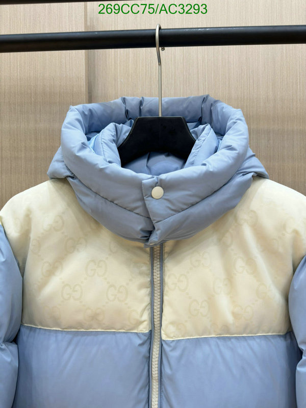 Gucci-Down jacket Women Code: AC3293 $: 269USD