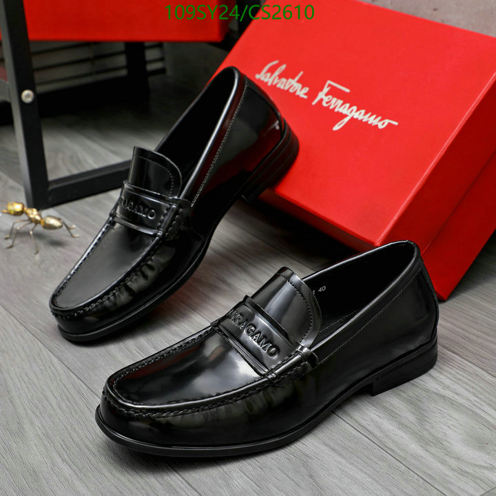 Ferragamo-Men shoes Code: CS2610 $: 109USD