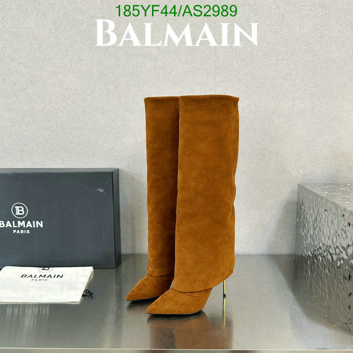 Balmain-Women Shoes Code: AS2989 $: 185USD