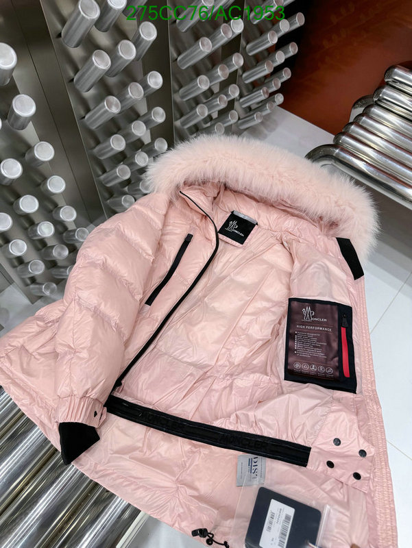 Moncler-Down jacket Women Code: AC1953 $: 275USD