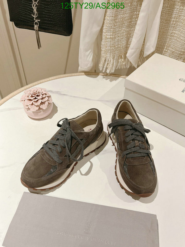 Brunello Cucinelli-Women Shoes Code: AS2965 $: 125USD