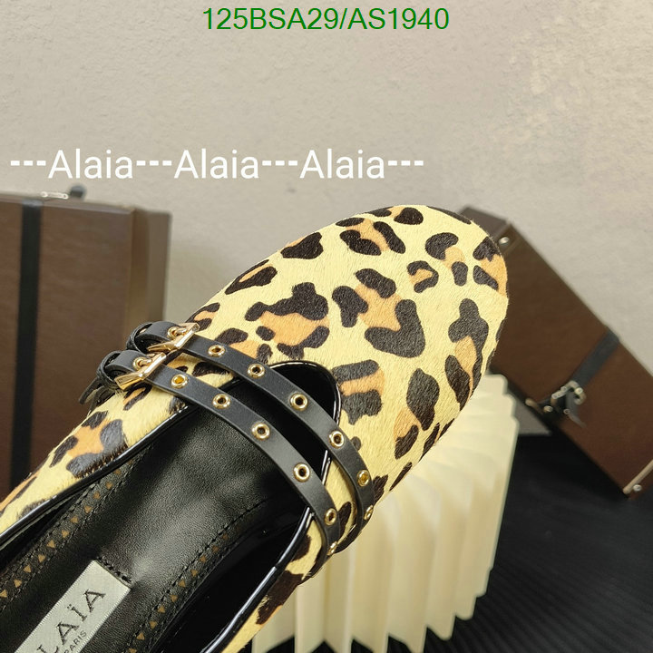 ALAIA-Women Shoes Code: AS1940 $: 125USD