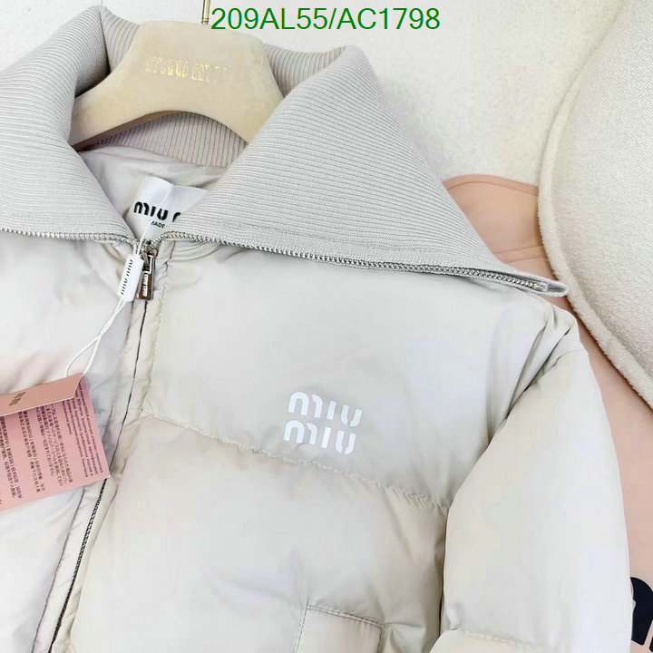 Miu Miu-Down jacket Women Code: AC1798 $: 209USD