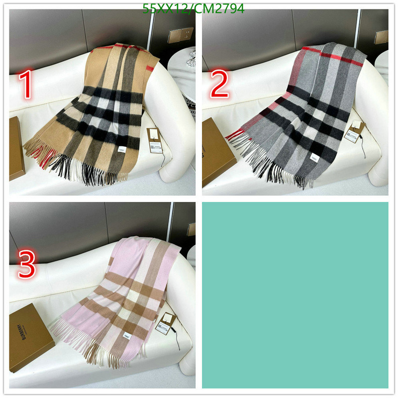 Burberry-Scarf Code: CM2794 $: 55USD