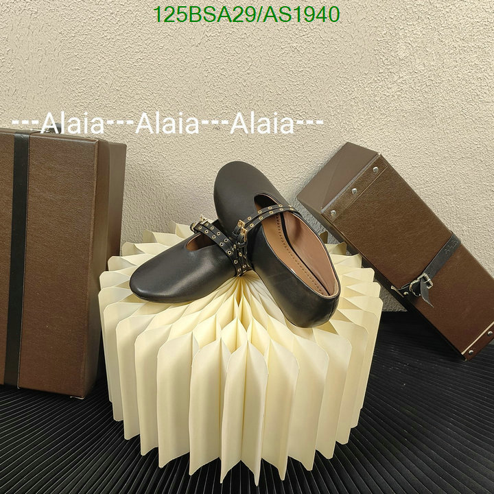 ALAIA-Women Shoes Code: AS1940 $: 125USD