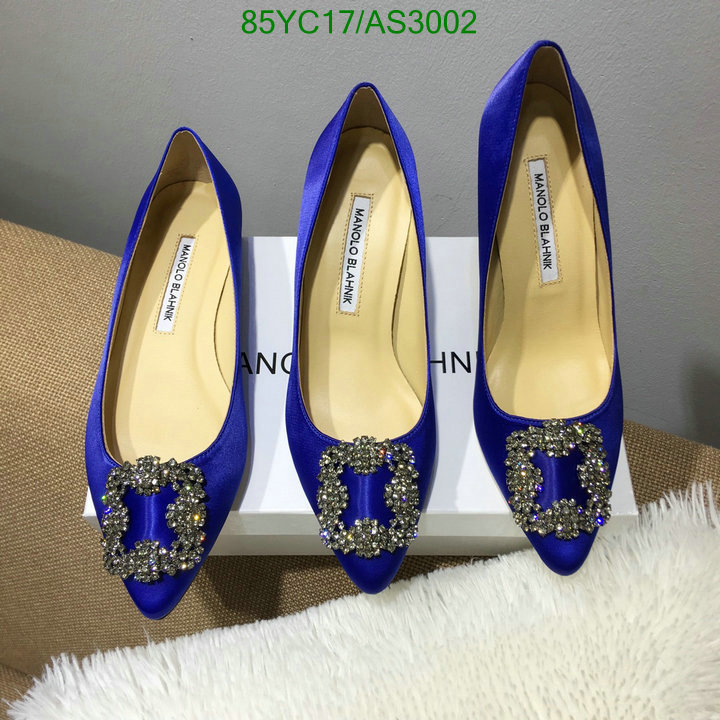 Manolo Blahnik-Women Shoes Code: AS3002 $: 85USD