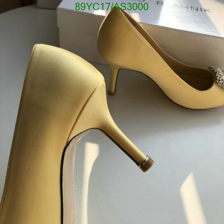 Manolo Blahnik-Women Shoes Code: AS3000 $: 89USD