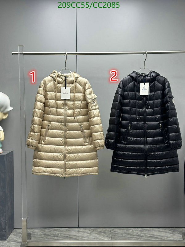 Moncler-Down jacket Women Code: CC2085 $: 209USD