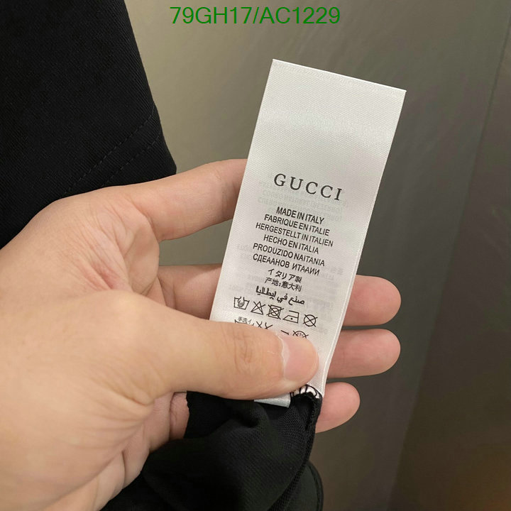 Gucci-Clothing Code: AC1229 $: 79USD