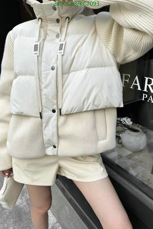 Brunello Cucinelli-Down jacket Women Code: KC7093 $: 249USD