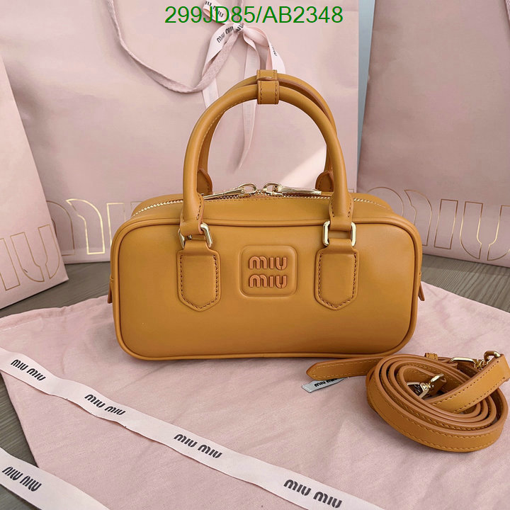 Miu Miu-Bag-Mirror Quality Code: AB2348 $: 299USD